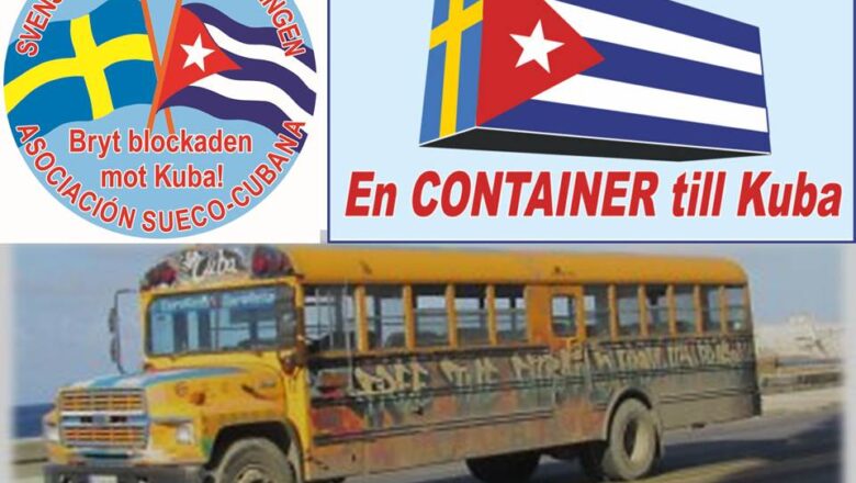 Impulsan en Suecia iniciativas de solidaridad con Cuba