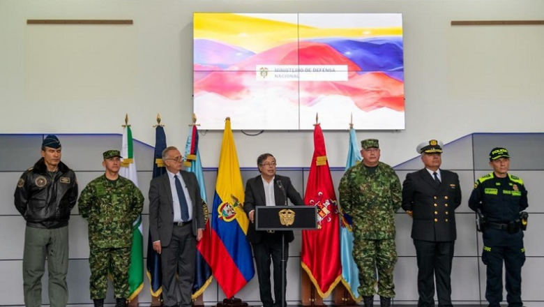 Gustavo Petro designa nuevas autoridadesde las fuerzas militares en Colombia