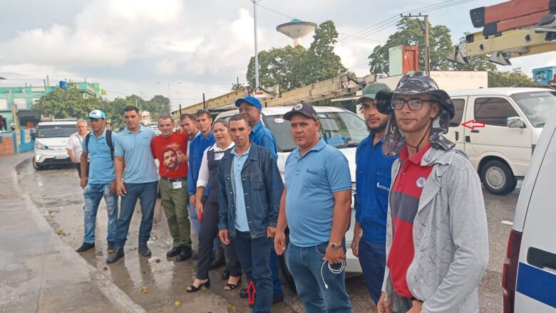 Apoyan reparadores de Etecsa en Cabaiguán labores de recuperación en Pinar del Río (+ Audio)