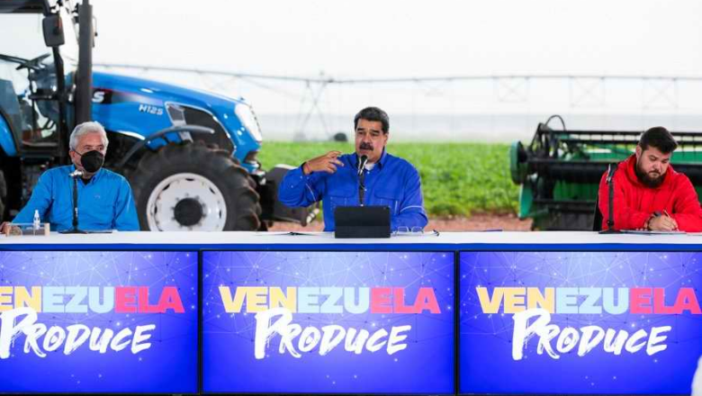 Resalta presidente venezolano crecimiento de economía multiproductiva en su país