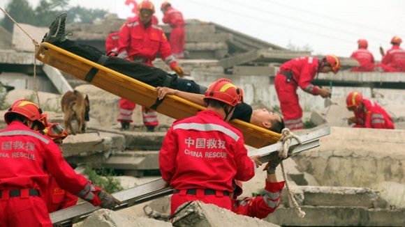 Fuerte terremoto en China