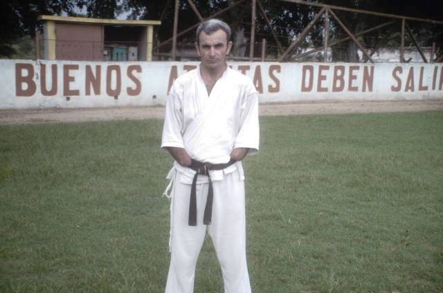 Ismael Piñero Barrera,  invicto Guerrero del Karate Do en Guayos