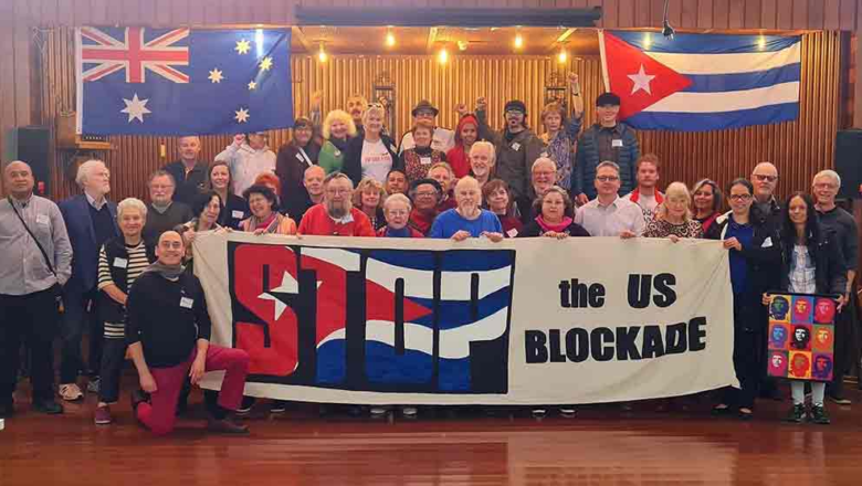 Condenan en Australia bloqueo de EE.UU. contra Cuba
