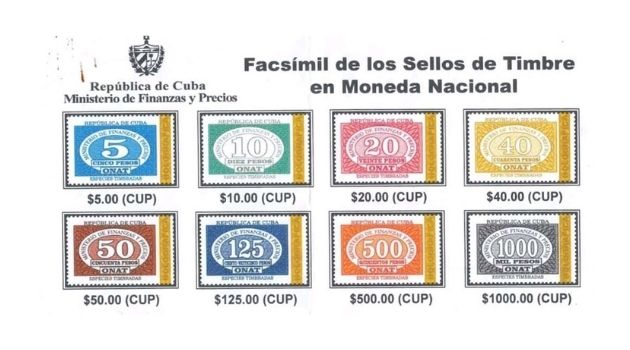 Correos de Cuba informa sobre situación de sellos de timbre para trámites