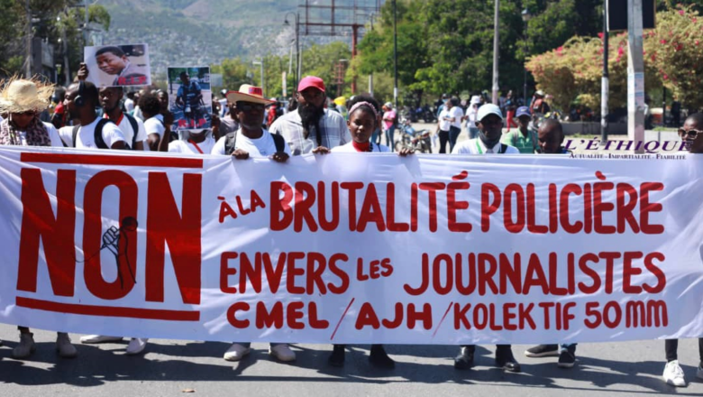 Marchan en Haití contra asesinatos de periodistas