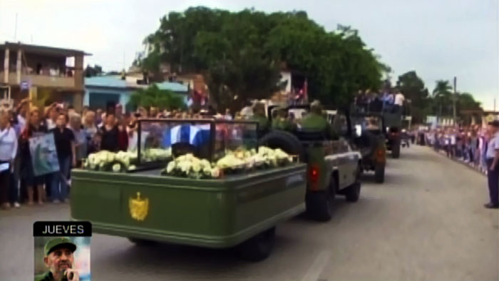 Caravana con las cenizas de Fidel: la cobertura que nunca hubiésemos querido hacer