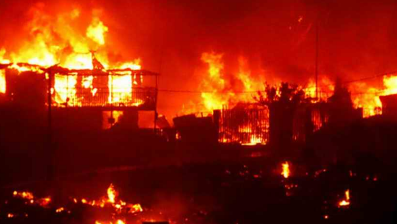 Incendio consume 200 viviendas en ciudad chilena de Viña del Mar