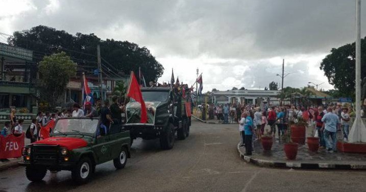 Reeditan los cabaiguanenses Caravana de la Victoria a 64 años de su paso por este territorio (+ Audio y Fotos)