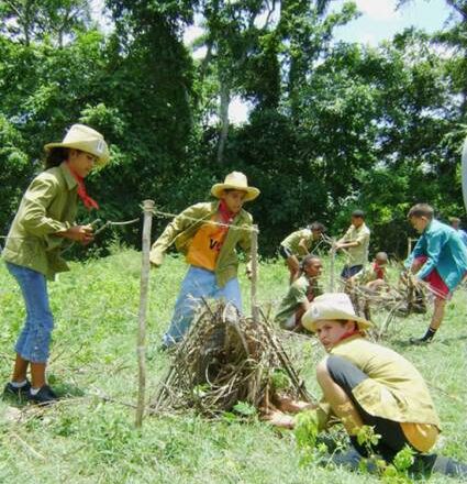 Realizaron en Cabaiguán competencia municipal del movimiento de pioneros exploradores (+ Audio)