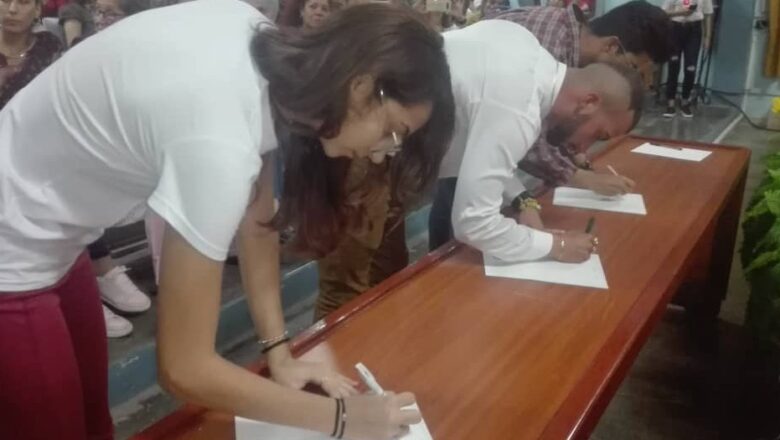 Sancti Spíritus: Nuevos miembros ingresan a la FEU