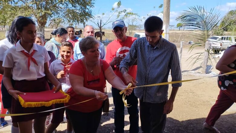 Inauguran sistema de biodigestores en la comunidad Cruz de Neiva de Cabaiguán