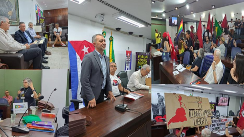 Revalidan en Brasil solidaridad con Cuba y condena contra bloqueo