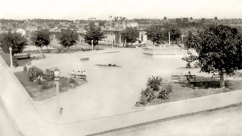 Noventa y ocho años de una imagen del parque de Cabaiguán