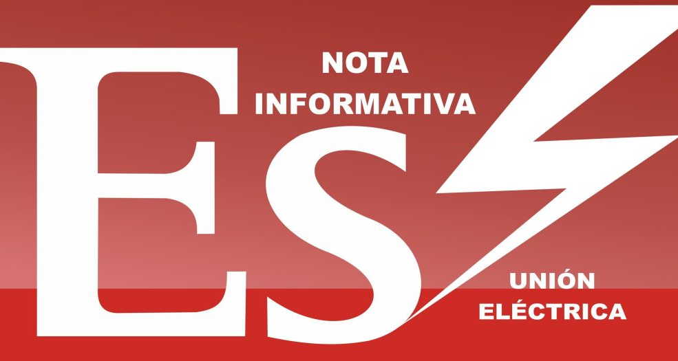 nota informativa union electrica 1