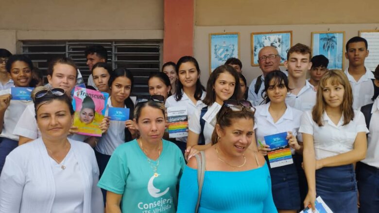 Realizaron actividad educativa y de promoción de salud en Cabaiguán a propósito de la Jornada de Lucha contra la Homofobia y la Transfobia