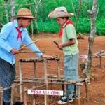 Participó tropa de pioneros exploradores de Cabaiguán en competencia provincial de la enseñanza primaria