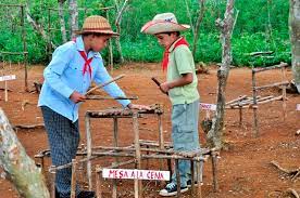 Participó tropa de pioneros exploradores de Cabaiguán en competencia provincial de la enseñanza primaria