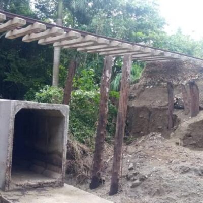 Afectada Línea Norte de Sancti Spíritus por severo deslave