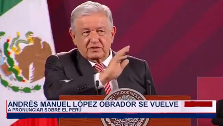 López Obrador: México no mantendrá relaciones con Perú “mientras no haya normalidad democrática”