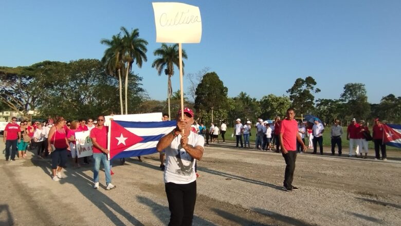 Celebraron cabaiguanenses Día Internacional de los Trabajadores (+ Audio)