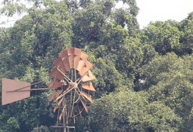 El molino de viento: común en los campos cabaiguanenses