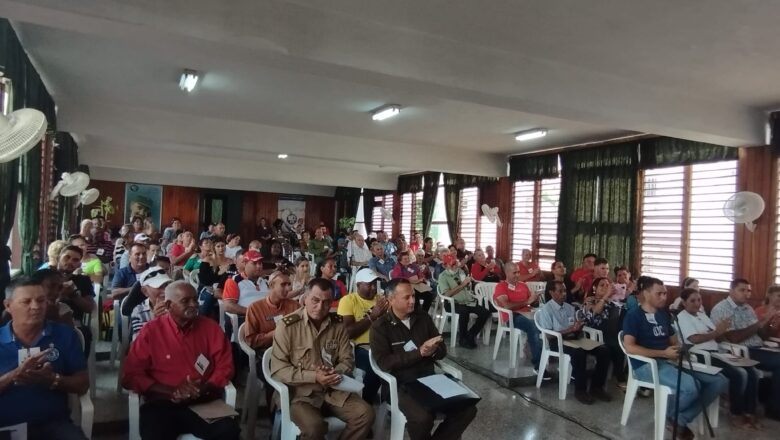 Realizaron en Cabaiguán Asamblea Municipal 10mo Congreso de los CDR (+Audio y Fotos)