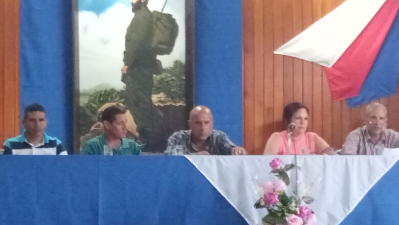 Centró economía cabaiguanense debates en Pleno Municipal del Partido (+Audio)