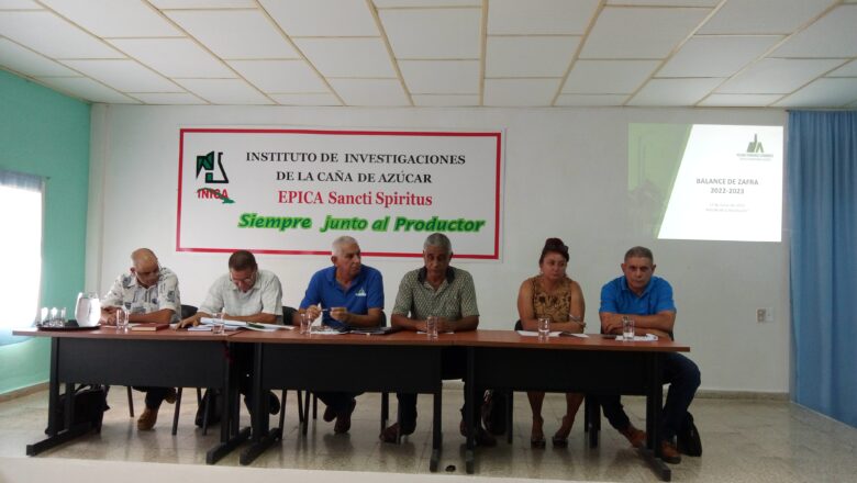 Realizaron balance provincial de zafra 2022-2023 en el Instituto de investigaciones de la Caña de Azúcar EPICA Sancti Spíritus (+Audio)