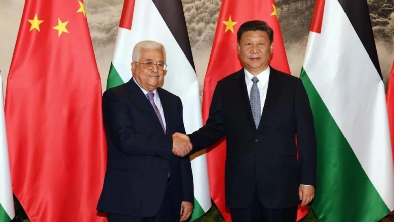 Presidente palestino llega a China en visita oficial