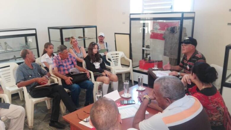 Unión de historiadores en Cabaiguán continúa a la vanguardia