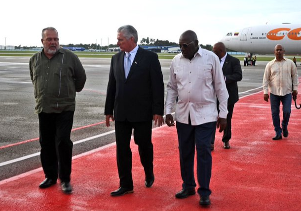 En Cuba, presidente Díaz-Canel tras gira por África