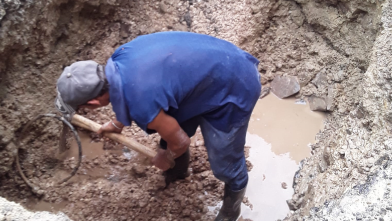 Laboran en Cabaiguán en la supresión de salideros del Acueducto Municipal (+fotos y audio)