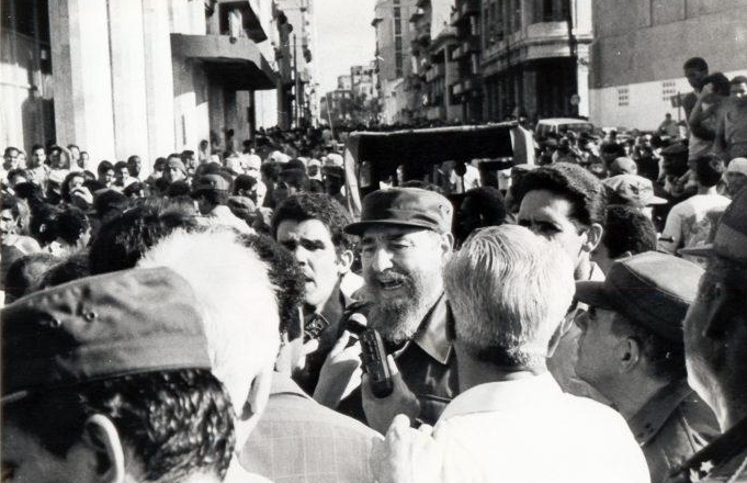 Cuba recuerda hoy valentía de Fidel Castro ante disturbios en 1994