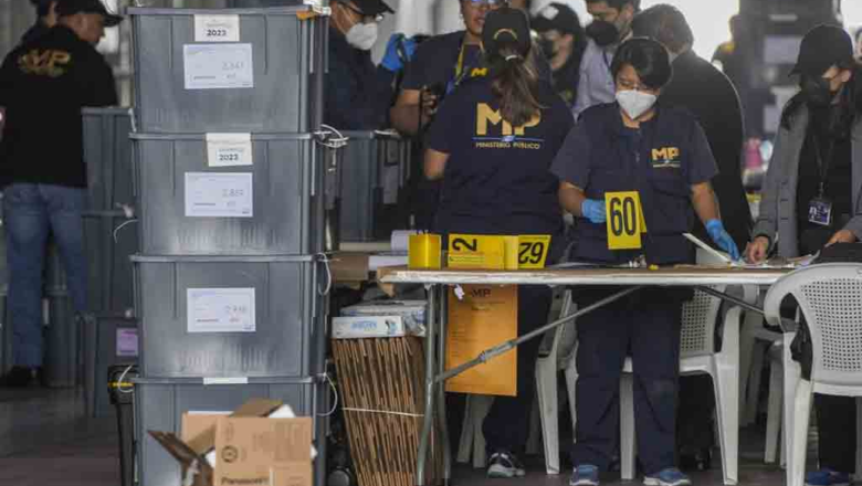 Fiscalía de Guatemala concluyó registro de cajas electorales
