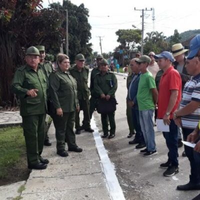 Día Territorial de la Defensa en Sancti Spíritus: Arroyo Blanco se vistió de verde olivo
