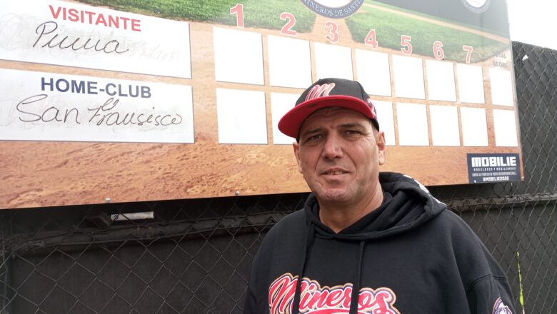 René Gómez un cabaiguanense que revive los sueños del béisbol en Santiago de Chile