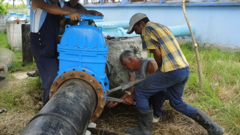 Afectado servicio de agua en Cabaiguán por roturas en el rebombeo que garantiza el abasto a la cabecera municipal