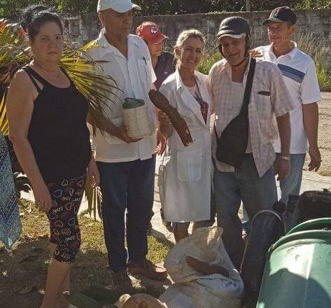 Realiza campesino cabaiguanense donación de sus producciones agrícolas al Centro Comunitario de Salud Mental