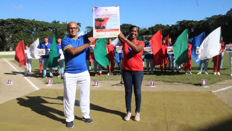 Realizó Cabaiguán Acto Provincial por el Día del Deporte, la Cultura Física y la Recreación