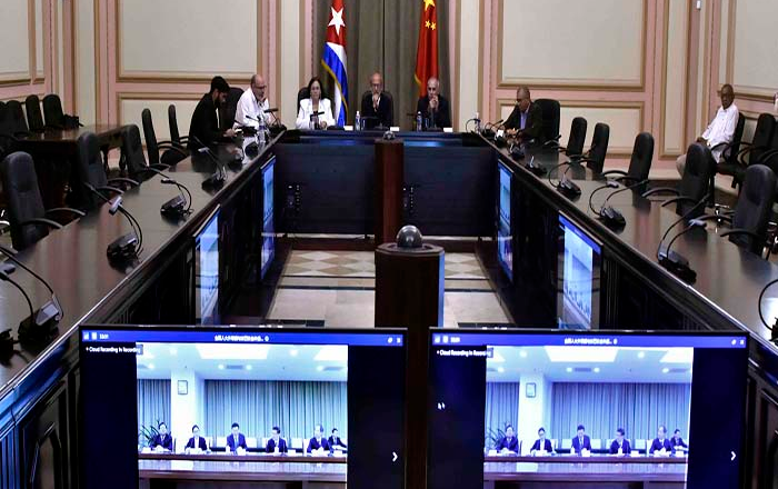 Intercambio entre Asambleas Nacionales de Cuba y China