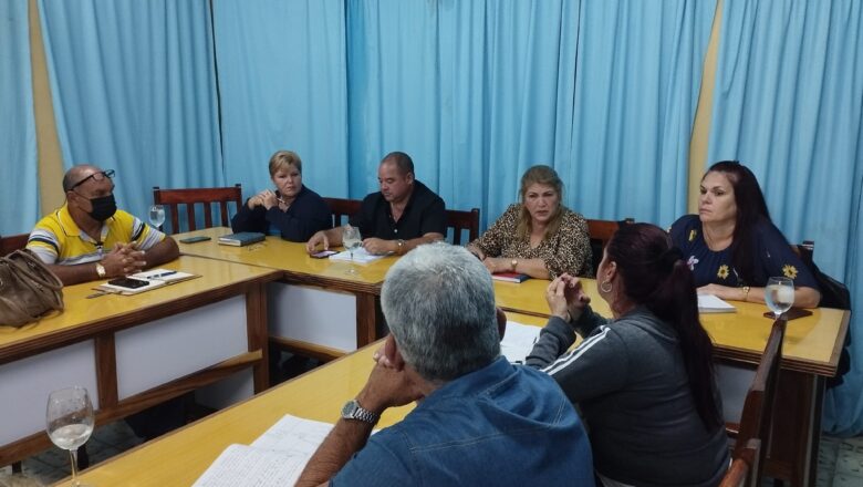 Analizaron temas medulares de la economía en Consejo de la Administración Municipal de Cabaiguán