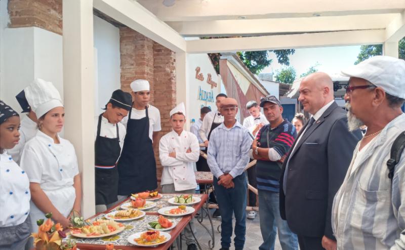 Feria de habilidades de la Educacion Tecnica y Profesional en trinidad