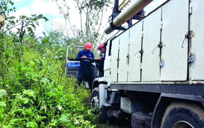 Tras las lluvias, no se pierde tiempo en la recuperación