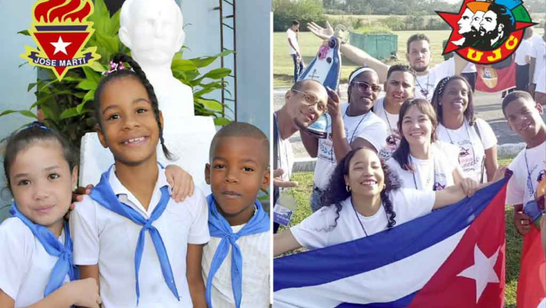 Dirigentes de Cuba saludan aniversarios de pioneros y jóvenes