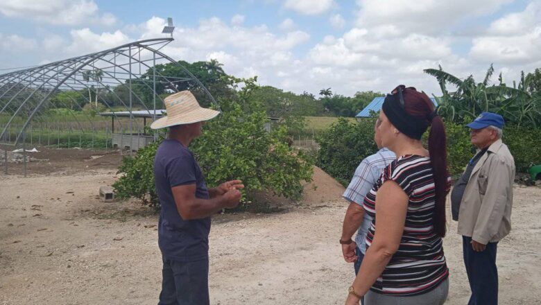 Intercambiaron autoridades políticas con productores campesinos de Cabaiguán (+ Fotos)