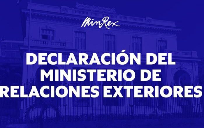 Declaración del Minrex: Cuba llama a la paz en el Oriente Medio