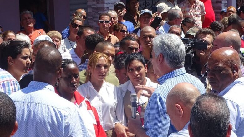 Díaz-Canel en Taguasco: “Con ustedes podemos contar para salir adelante”