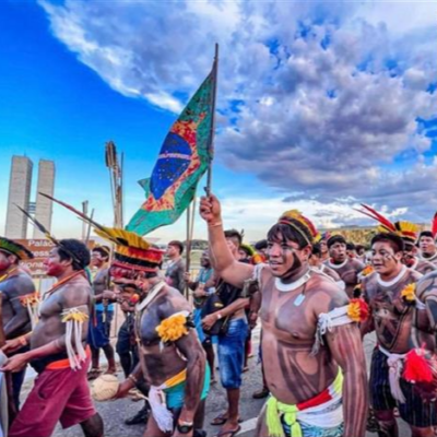 Pueblos indígenas ocupan Brasilia para reivindicar derechos