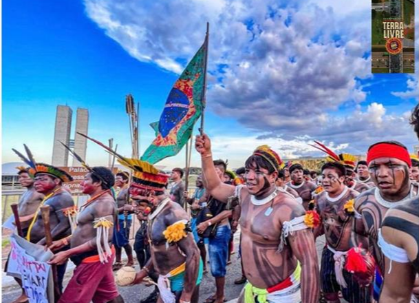 Pueblos indígenas ocupan Brasilia para reivindicar derechos