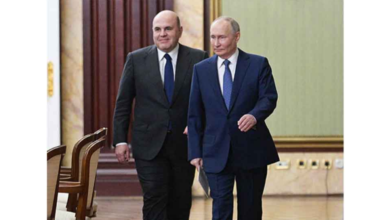 Vladimir Putin presenta candidatura de Mishustin para primer ministro